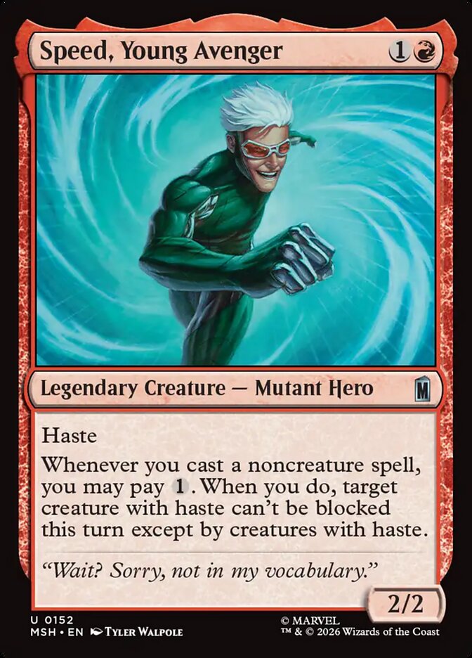 Speed, Young Avenger, Marvel Super Heroes · 0152