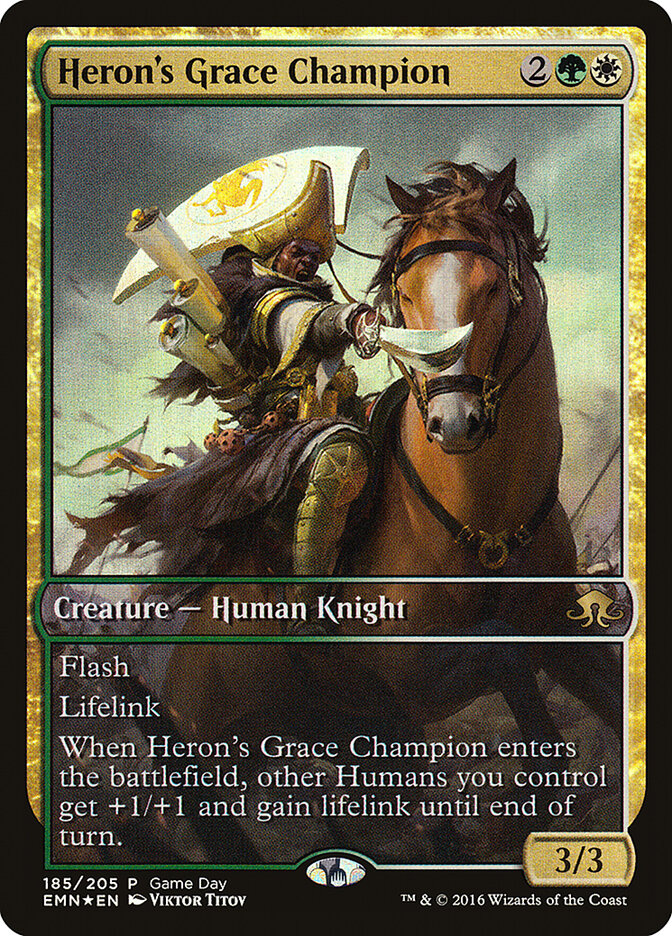 Heron's Grace Champion, Eldritch Moon Promos · 185/205