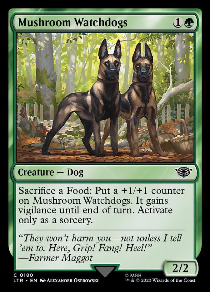 Mushroom Watchdogs, The Lord of the Rings: Tales of Middle-earth · 0180