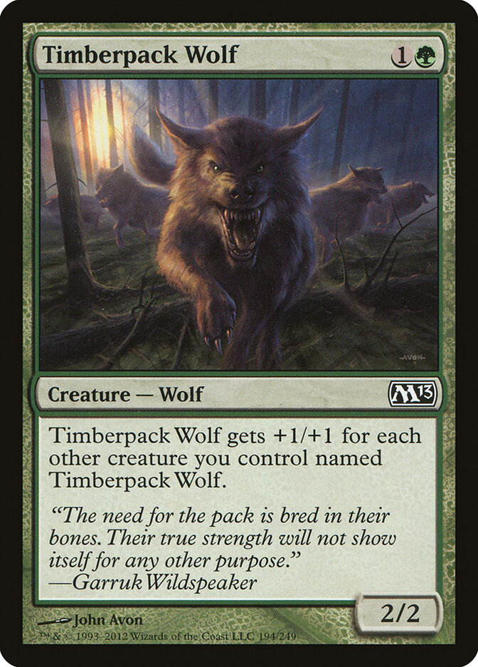 Timberpack Wolf, Magic 2013 · 194/249