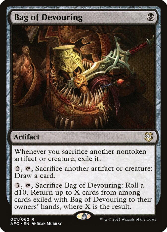 Bag of Devouring, Forgotten Realms Commander · 021/062