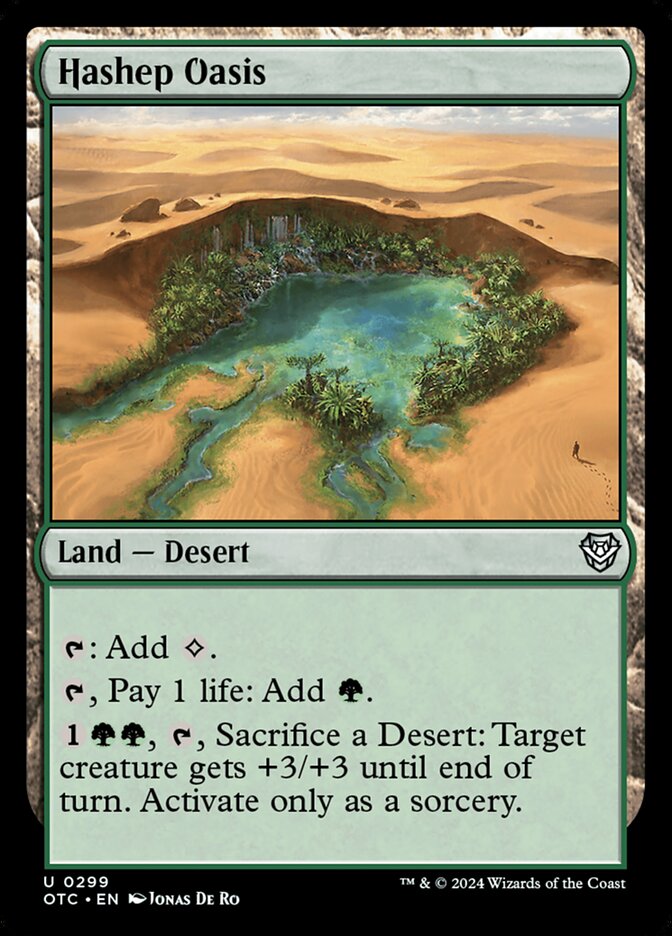 Hashep Oasis, Outlaws of Thunder Junction Commander · 0299