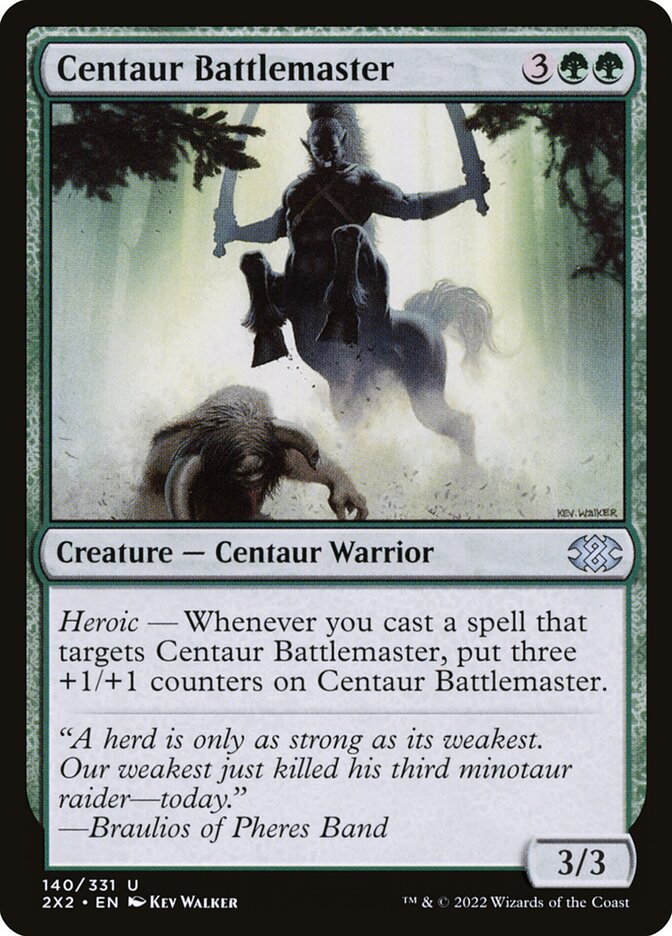 Centaur Battlemaster, Double Masters 2022 · 140/331