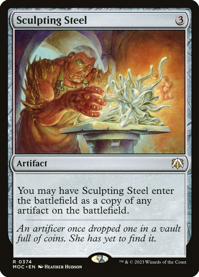 Sculpting Steel, March of the Machine Commander · 0374