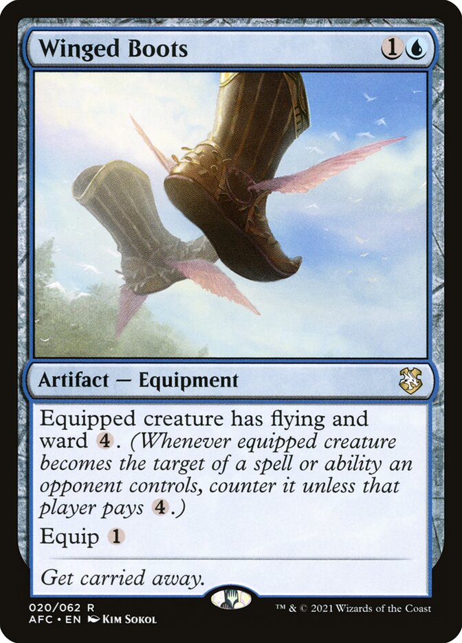 Winged Boots, Forgotten Realms Commander · 020/062