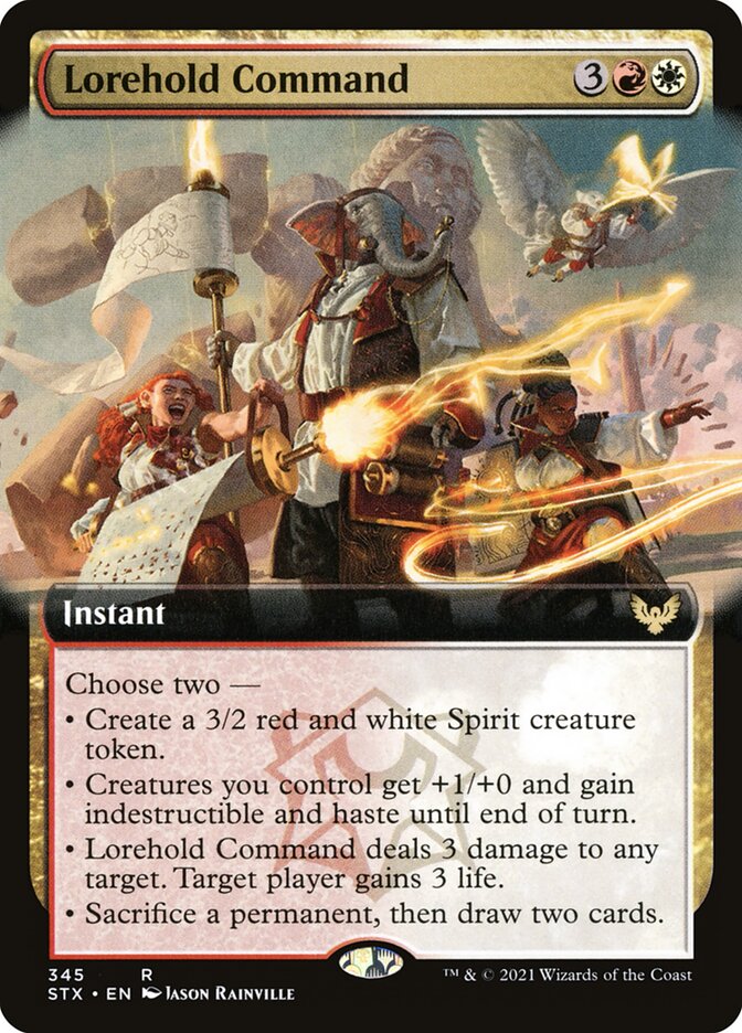 Lorehold Command, Strixhaven: School of Mages · 345
