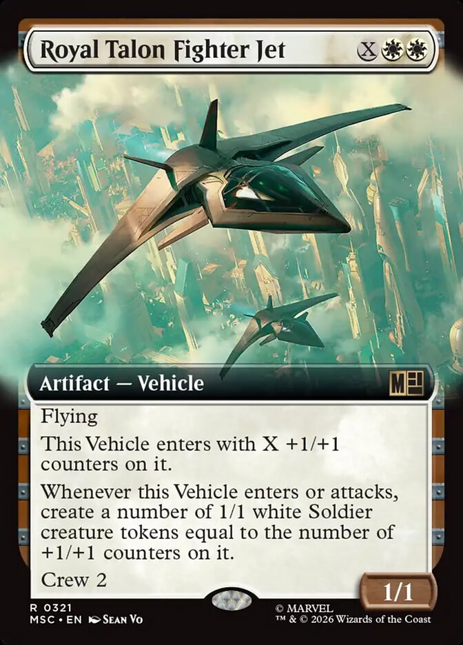 Royal Talon Fighter Jet, Marvel Super Heroes Commander · 0321