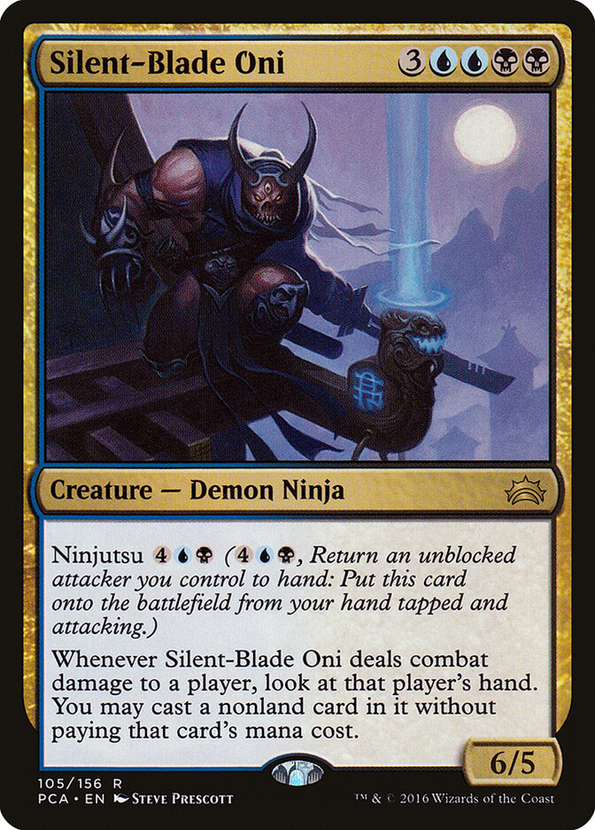 Silent-Blade Oni, Planechase Anthology · 105/156