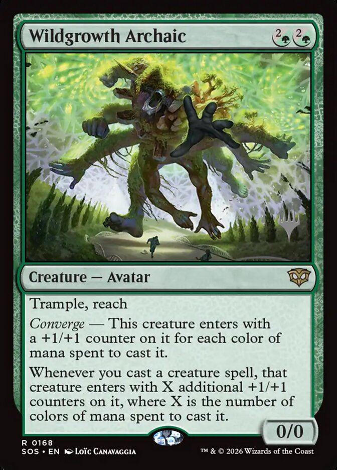 Wildgrowth Archaic, Secrets of Strixhaven Promos · 0168