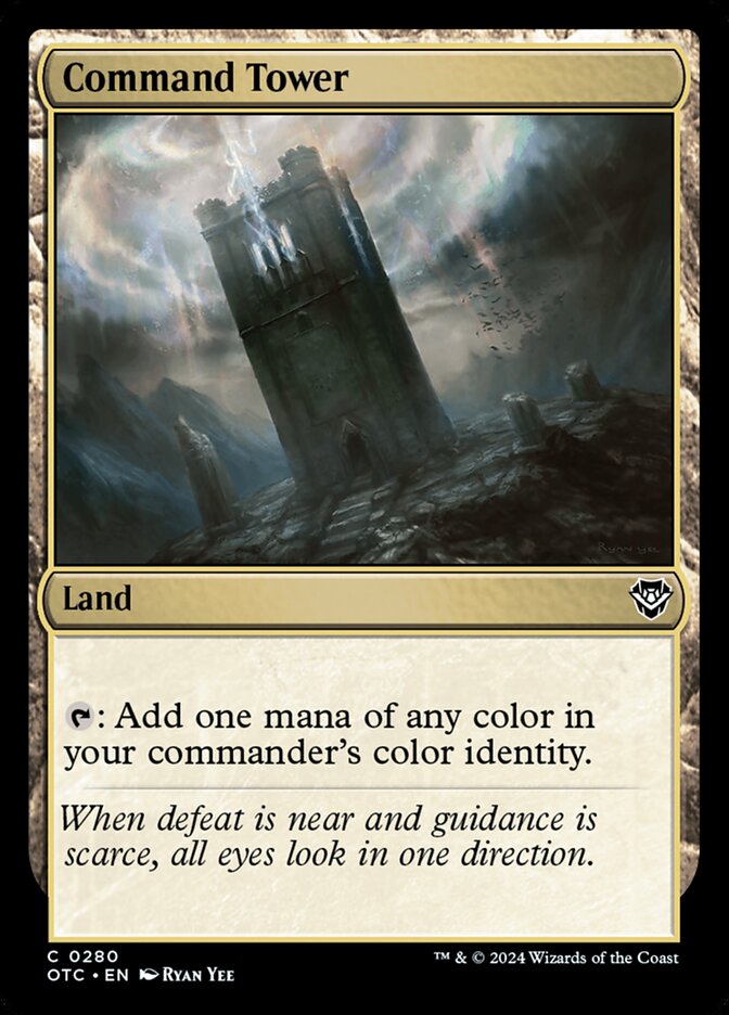 Command Tower, Outlaws of Thunder Junction Commander · 0280