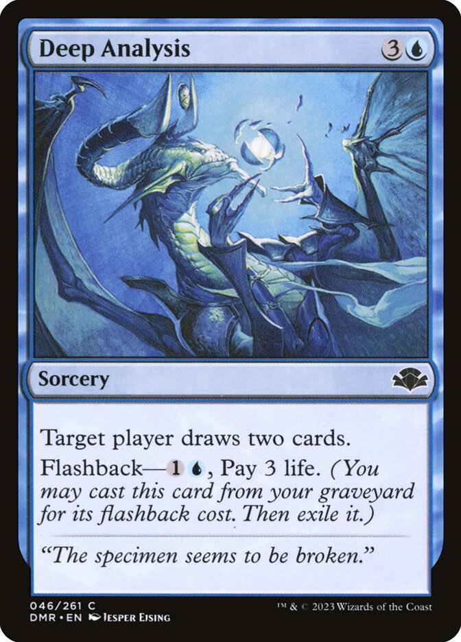 Deep Analysis, Dominaria Remastered · 046/261