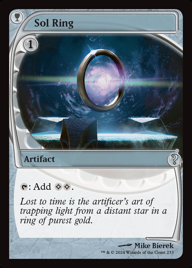Sol Ring, Mystery Booster 2 · 0233