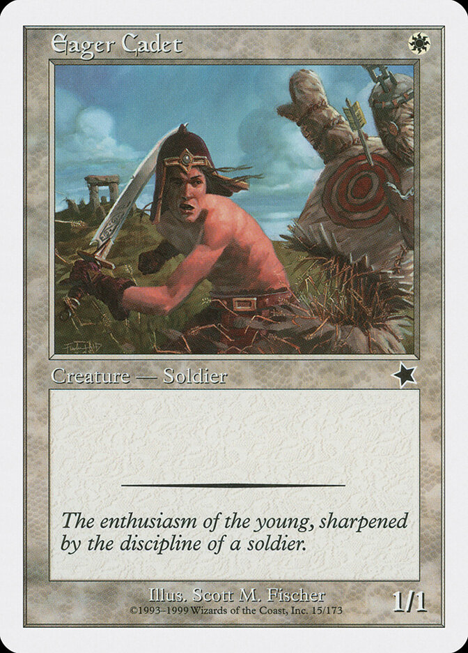 Eager Cadet, Starter 1999 · 15/173