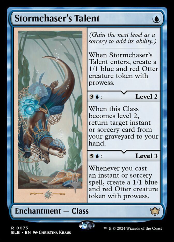 Stormchaser's Talent, Bloomburrow Promos · 0075
