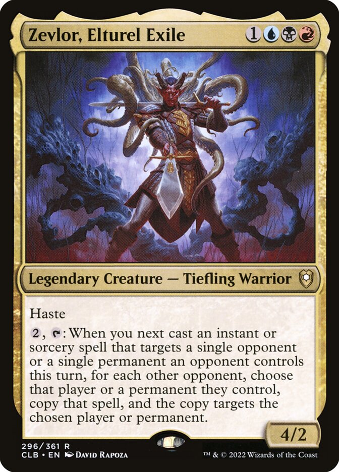 Zevlor, Elturel Exile, Commander Legends: Battle for Baldur's Gate · 296/361