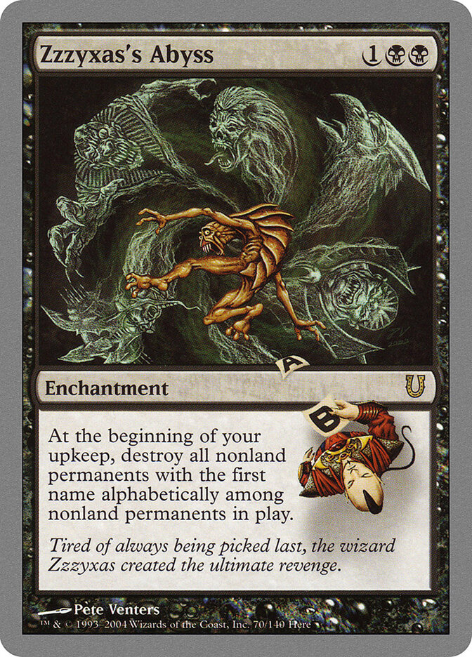 Zzzyxas's Abyss, Unhinged · 70/140