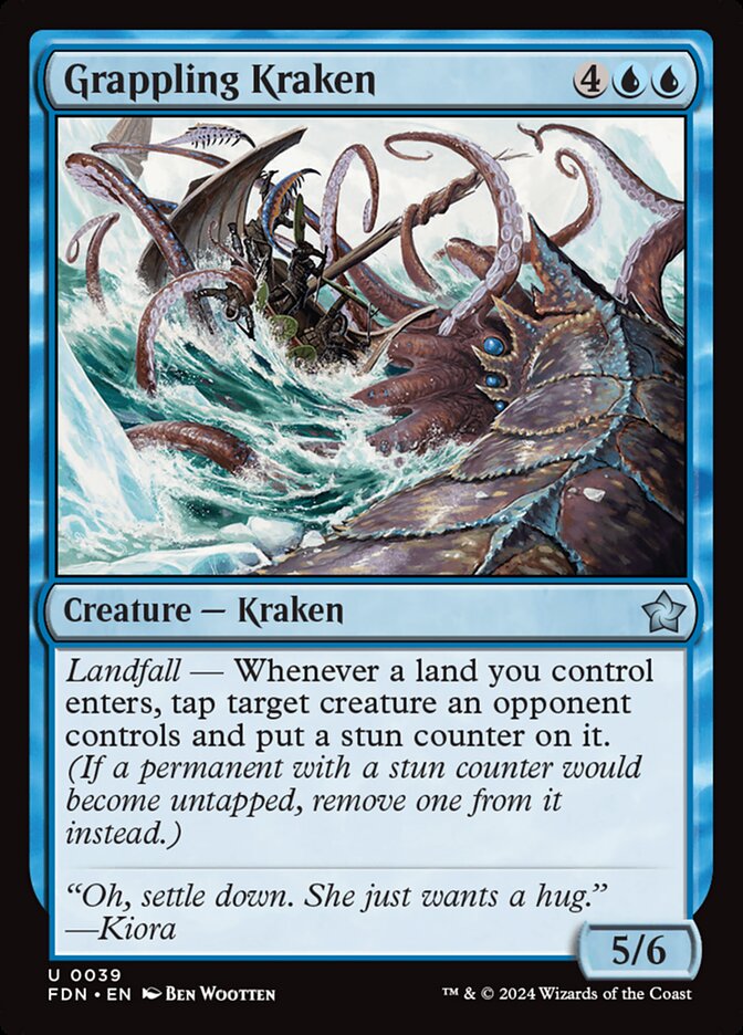 Grappling Kraken, Foundations · 0039