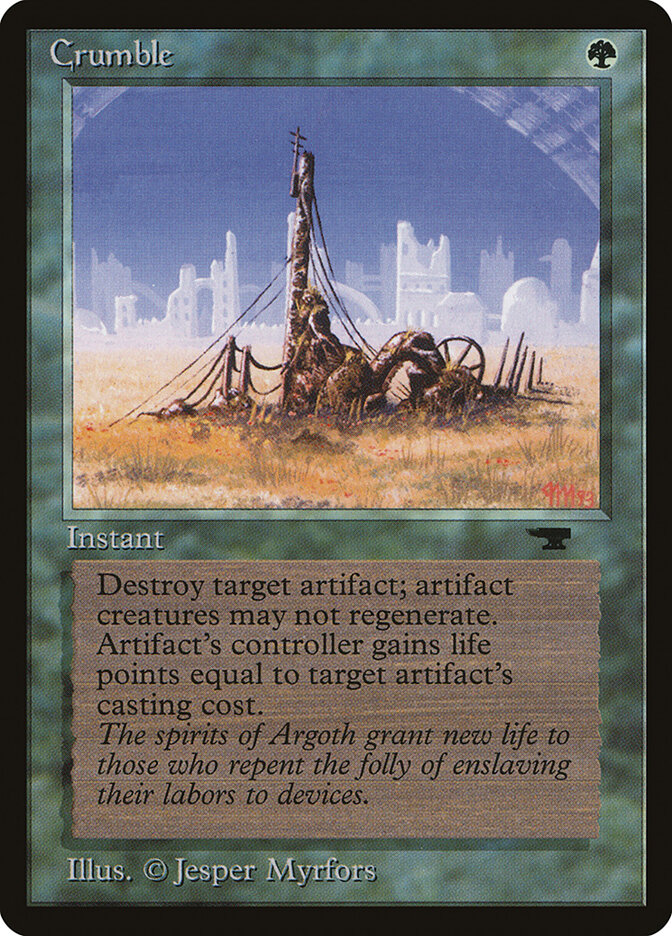Crumble, Antiquities · 32