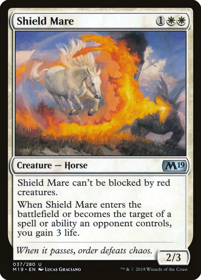 Shield Mare, Core Set 2019 · 037/280