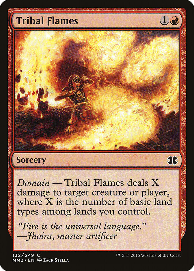 Tribal Flames, Modern Masters 2015 · 132/249