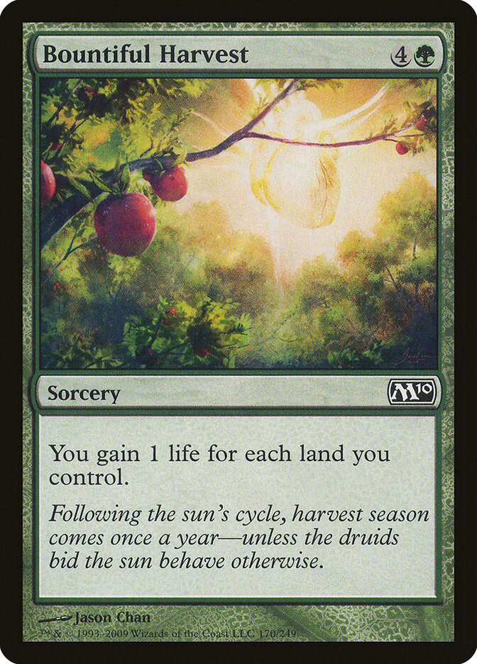 Bountiful Harvest, Magic 2010 · 170/249
