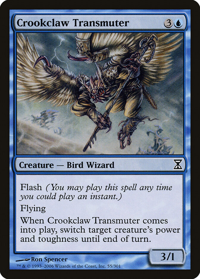 Crookclaw Transmuter, Time Spiral · 55/301