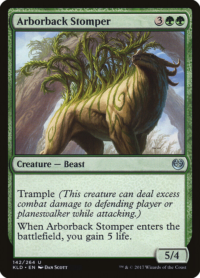 Arborback Stomper, Kaladesh · 142-dagger