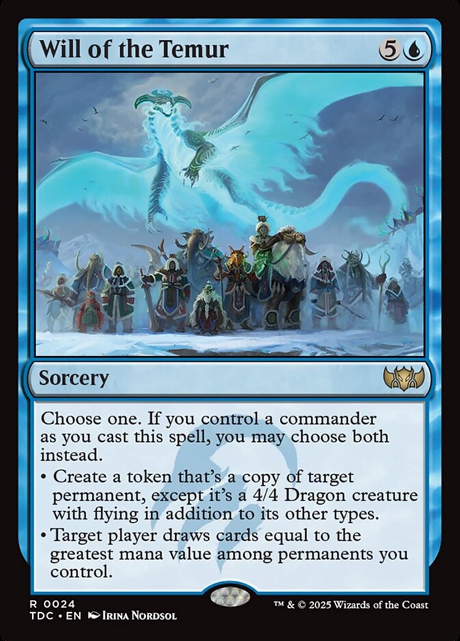 Will of the Temur, Tarkir: Dragonstorm Commander · 0024