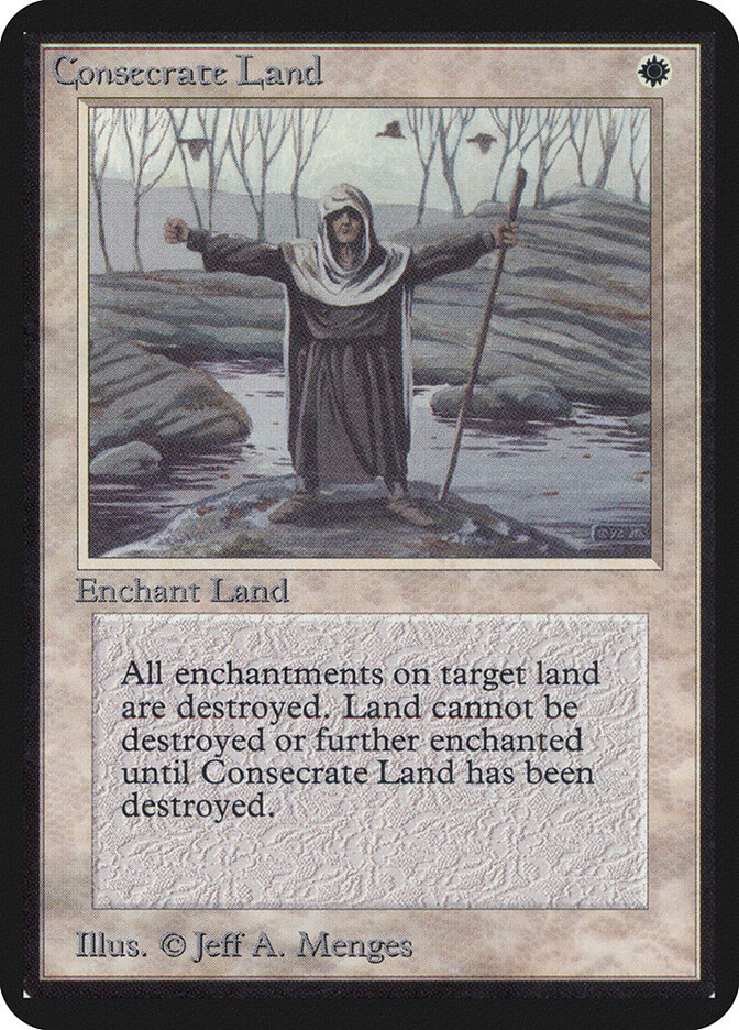 Consecrate Land, Limited Edition Alpha · 14