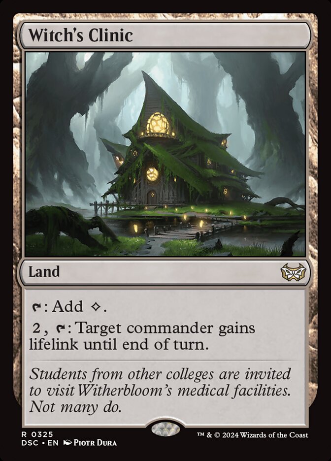 Witch's Clinic, Duskmourn: House of Horror Commander · 0325