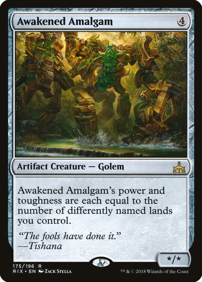 Awakened Amalgam, Rivals of Ixalan · 175/196