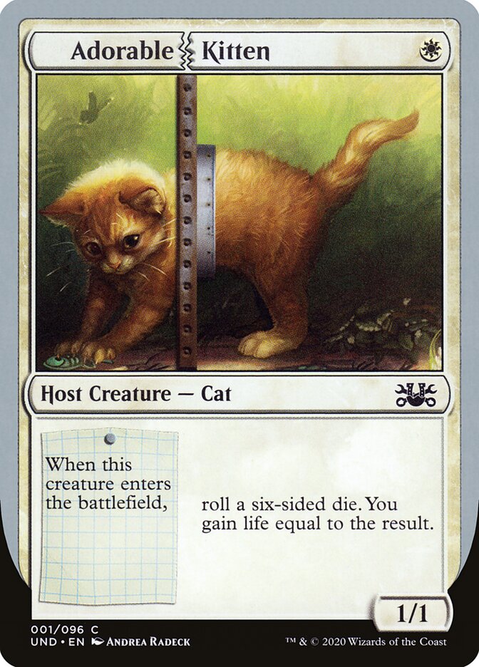 Adorable Kitten, Unsanctioned · 001/096