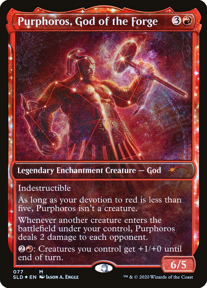 Purphoros, God of the Forge, Secret Lair Drop · 077