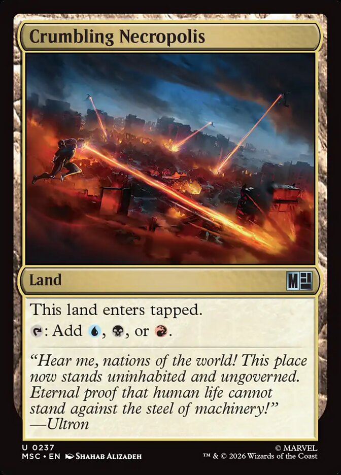 Crumbling Necropolis, Marvel Super Heroes Commander · 0237