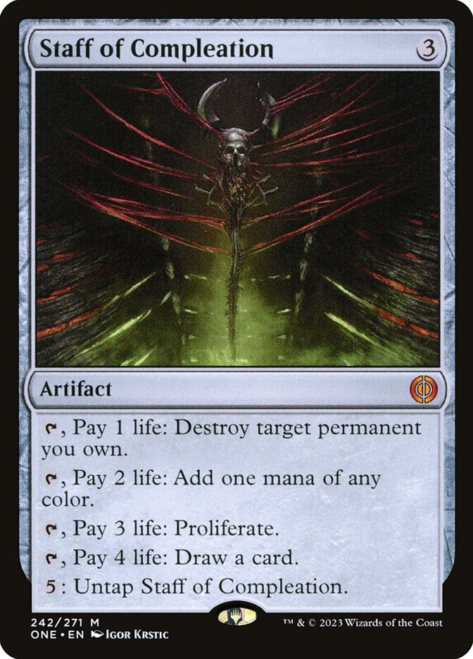 Staff of Compleation, Phyrexia: All Will Be One · 242/271