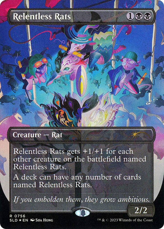 Relentless Rats, Secret Lair Drop · 756