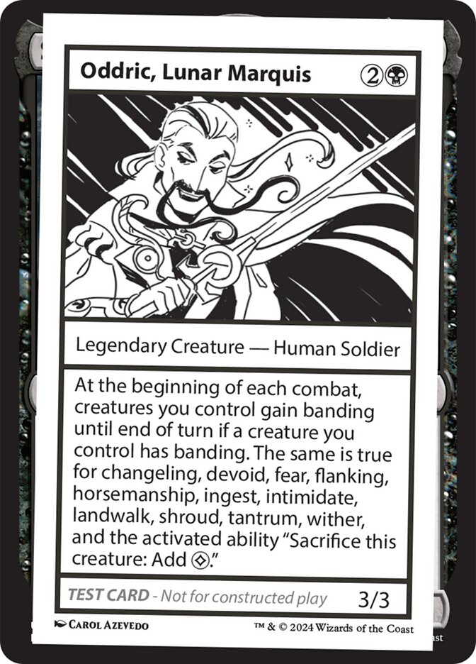 Oddric, Lunar Marquis, Mystery Booster 2 · 0551