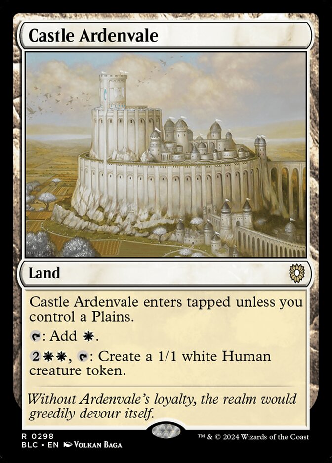 Castle Ardenvale, Bloomburrow Commander · 0298