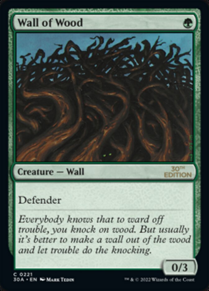 Wall of Wood, 30th Anniversary Edition · 221/594