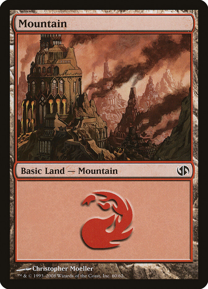 Mountain, Duel Decks: Jace vs. Chandra · 60/62