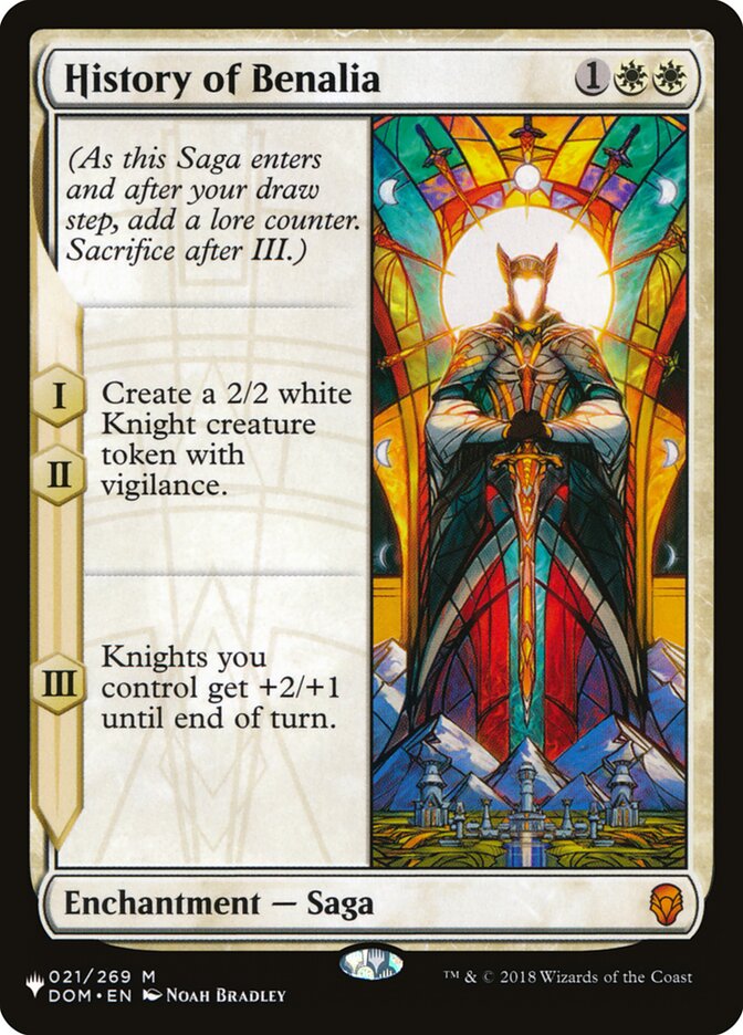 History of Benalia, The List · dom-21