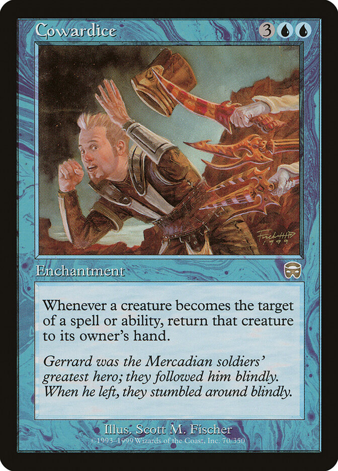 Cowardice, Mercadian Masques · 70/350