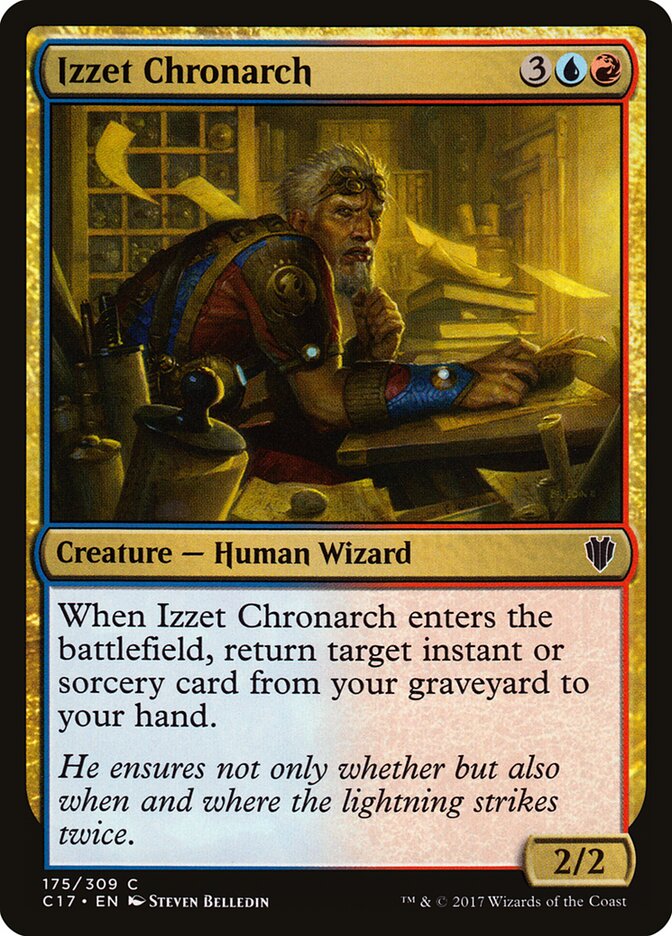 Izzet Chronarch, Commander 2017 · 175/309