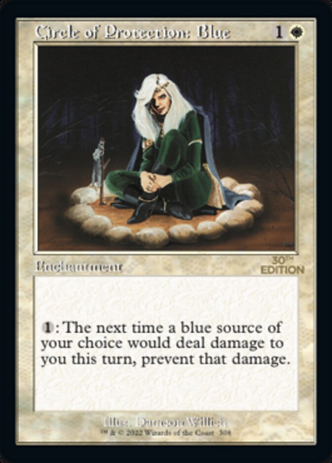 Circle of Protection: Blue, 30th Anniversary Edition · 308/594