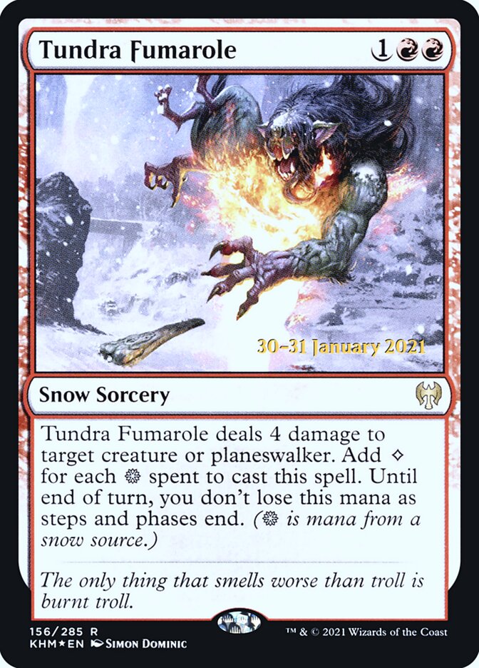 Tundra Fumarole, Kaldheim Promos · 156/285