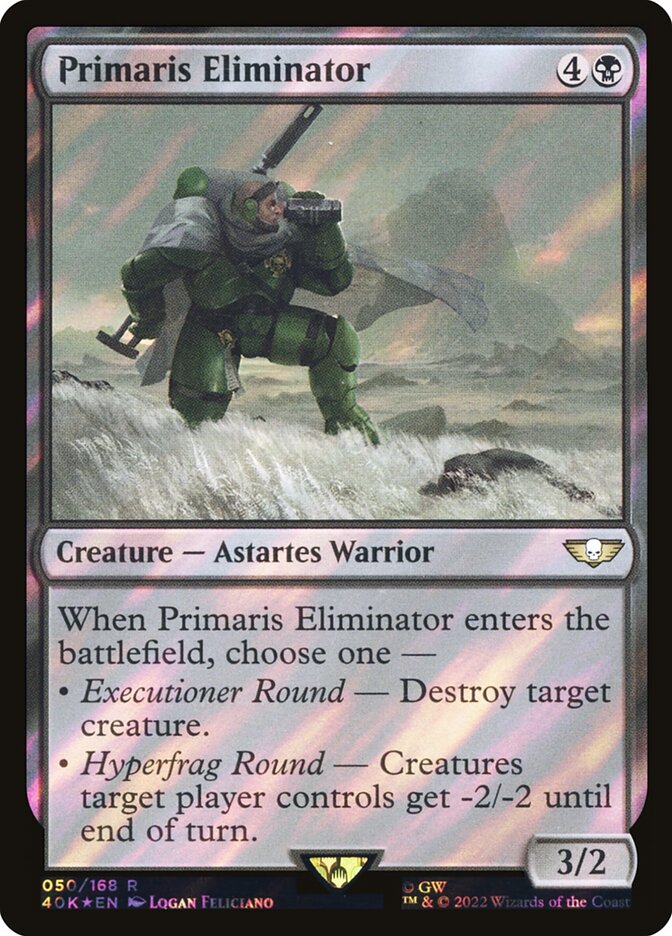 Primaris Eliminator, Warhammer 40,000 Commander · 50-star
