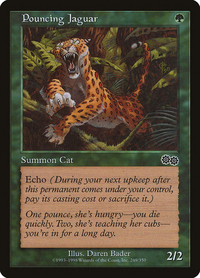 Pouncing Jaguar, Urza's Saga · 269/350
