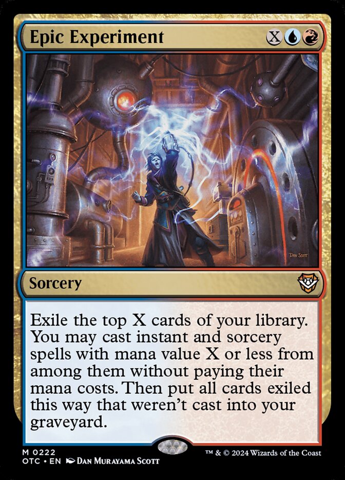 Epic Experiment, Outlaws of Thunder Junction Commander · 0222