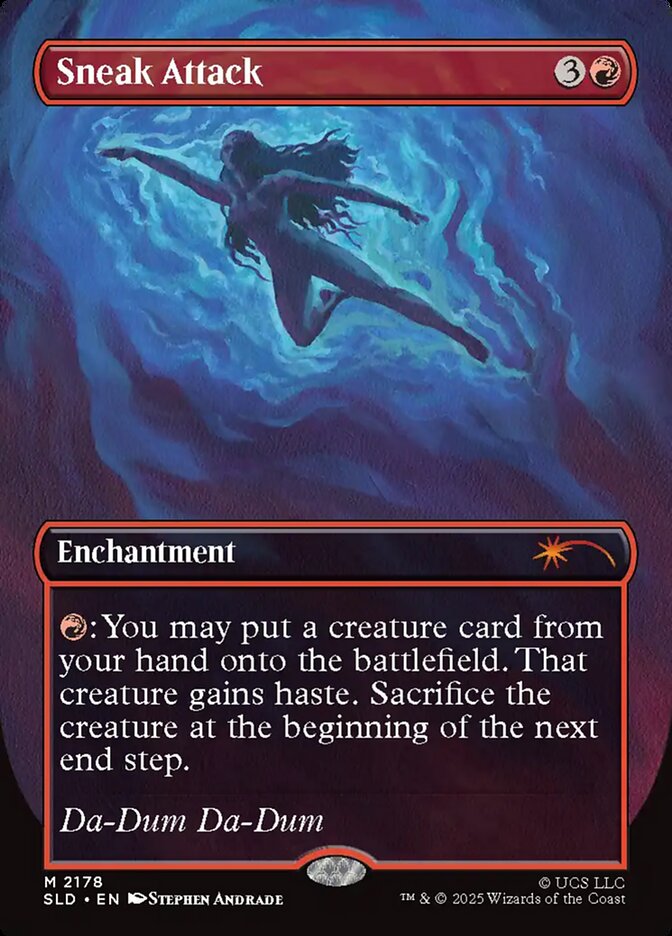 Sneak Attack, Secret Lair Drop · 2178