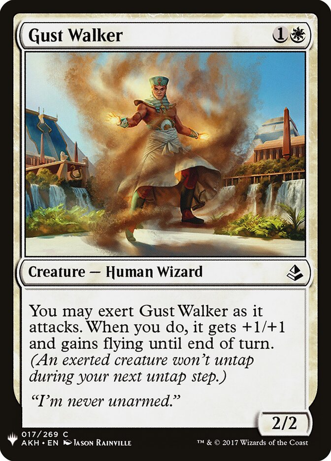 Gust Walker, The List · akh-17